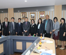         การประชุมรับรองผู้บริหารระดับสูงของสถาบันเทคโนโลยีแห่งชาติญี่ปุ่น (KOSEN) 